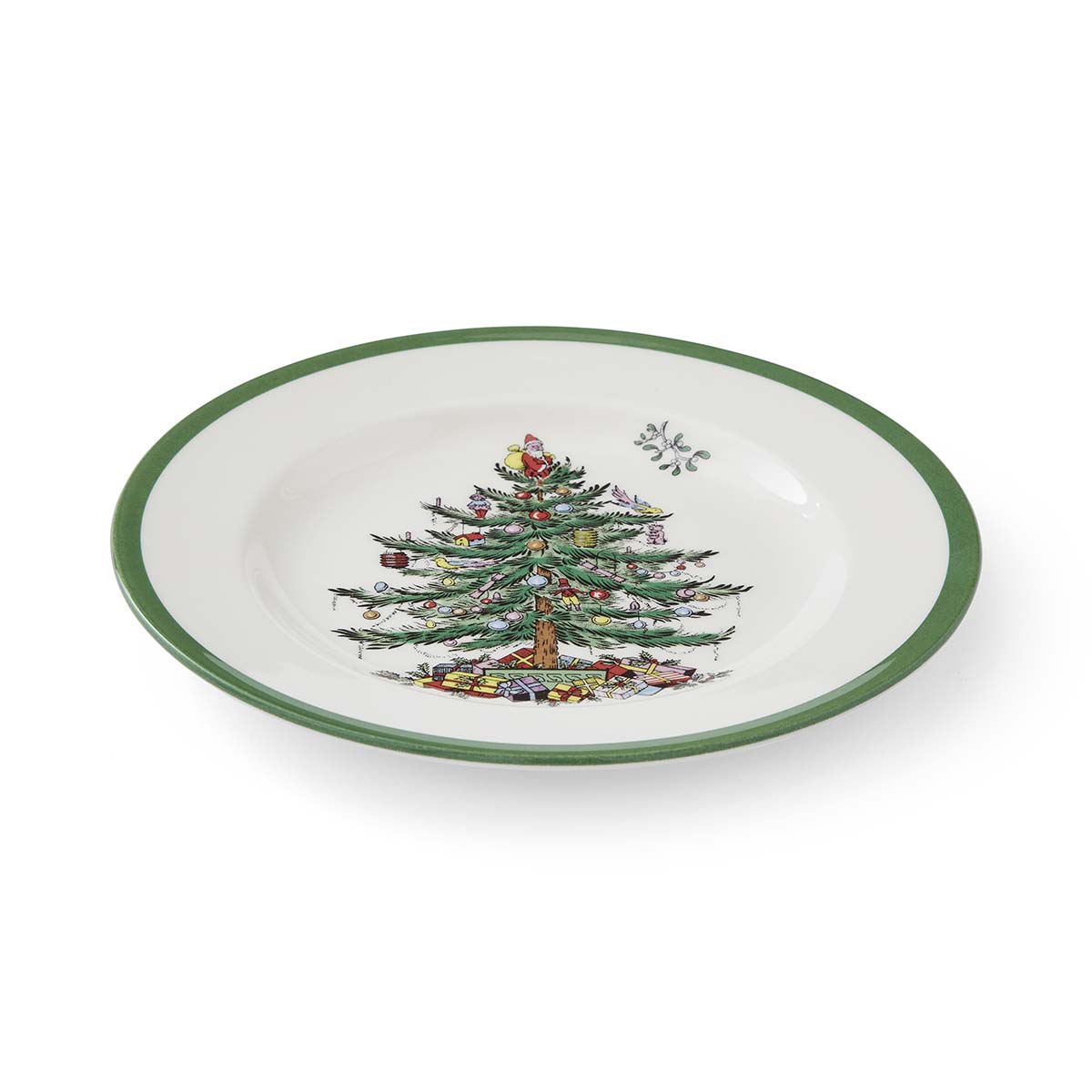 Christmas Tree Salad Plate image number null